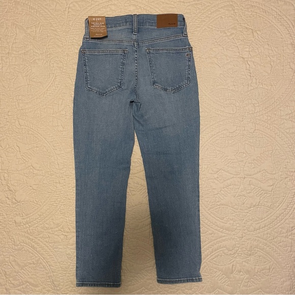 Madewell The Petite Perfect Vintage Jean in Alderton Wash Light Wash Size 24P - Picture 6 of 10